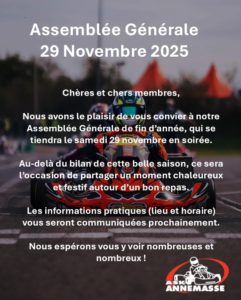 AG 2025 le 29 novembre 2025